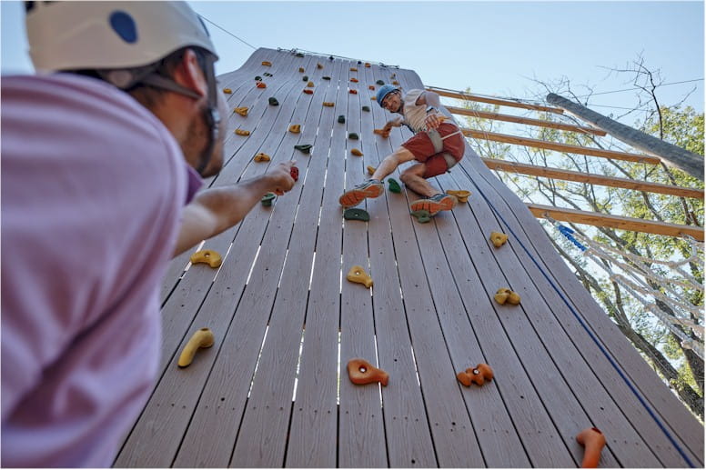 Marworth climbing wall