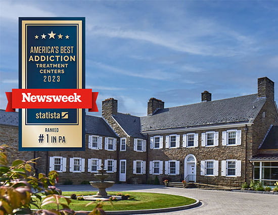 Geisinger Marworth is ranked by Newsweek as the #1 treatment center in Pennsylvania and #5 in the nation.